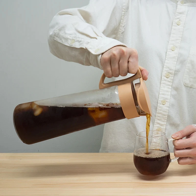 Mizudashi Cold Brew Kaffeebereiter Mocca - Hario MCPN-14-MC-EU by Hario color Svart