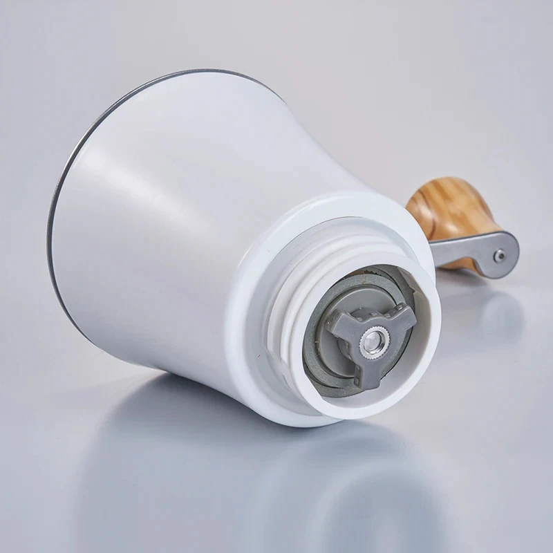 Hario Keramische Kaffeemühle Wood N aus Olivenholz MCWN-2-OV by Hario color Svart