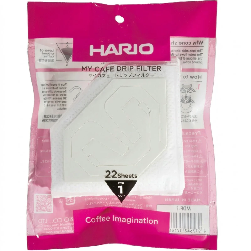 My Cafe Kaffeefilter - Hario MDF-1 by Hario color Svart