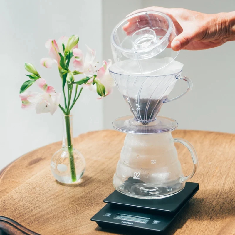Hario V60 Drip-Assist Set PDA-1524-T by Hario color Svart