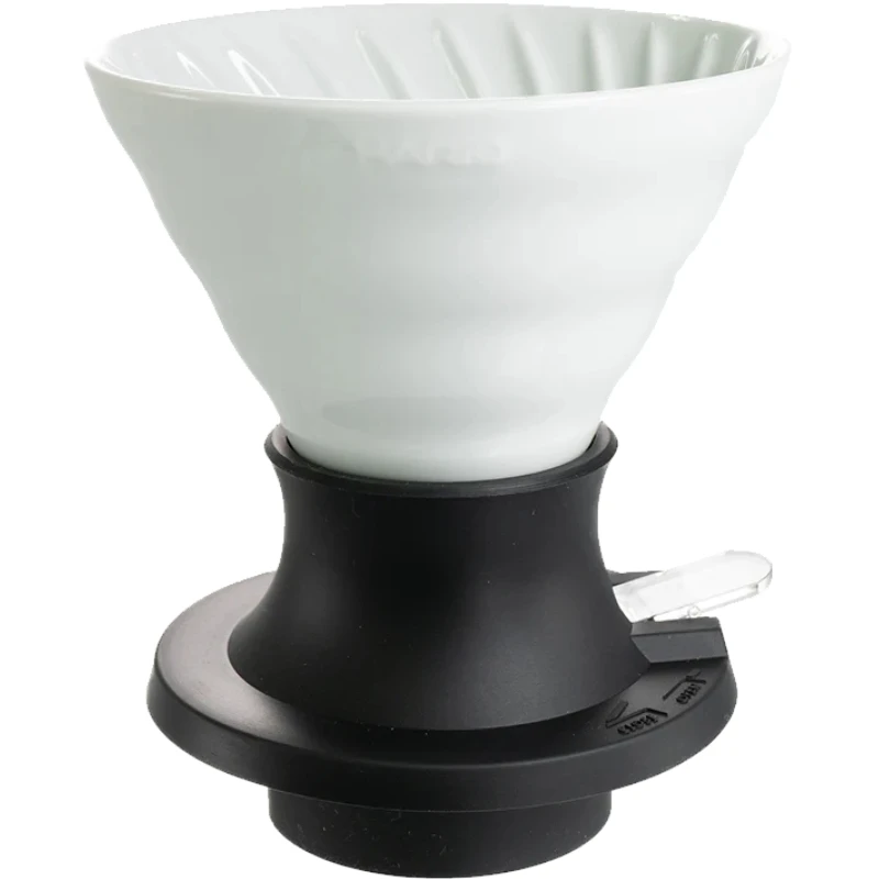 Keramik Immersion Dripper SWITCH 200 ml – Hario SSDC-200-W by Hario color Svart