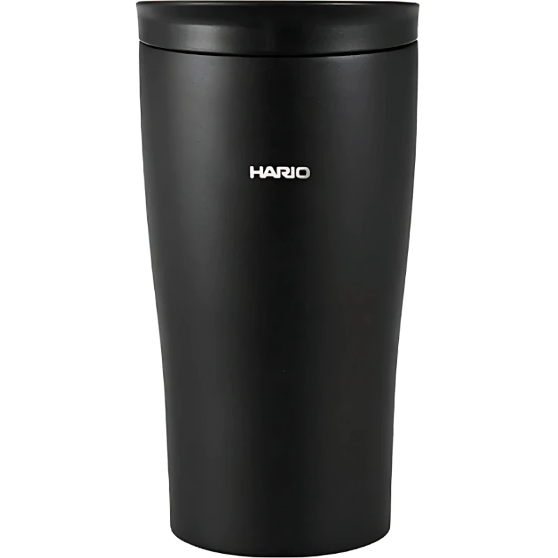 Isolierter Thermobecher mit Deckel 300 ml – Hario STF-300-B by Hario color Svart