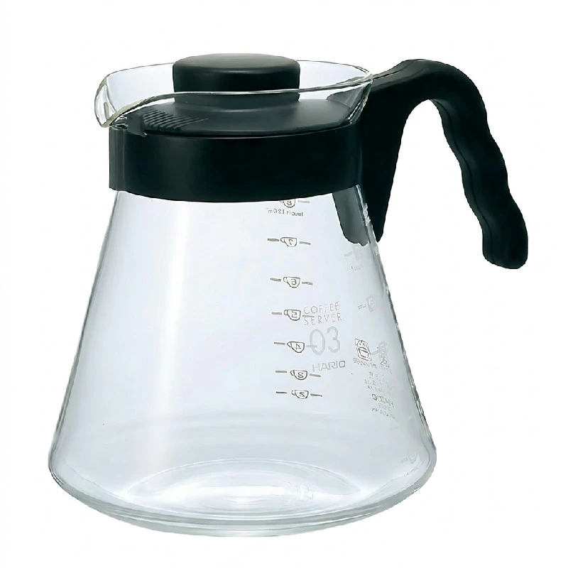 Hario V60 Kaffeekanne 1000 ml VCS-03B by Hario color Svart