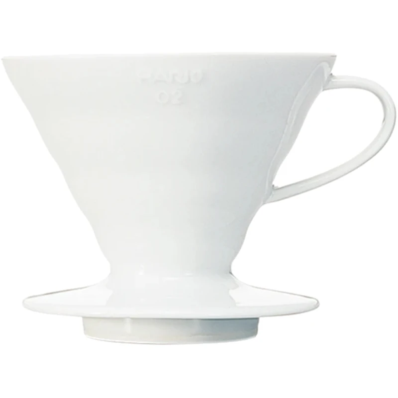 HARIO V60 Kaffeefilter 02 Keramik / Weiß VDCR-02-W by Hario color Svart