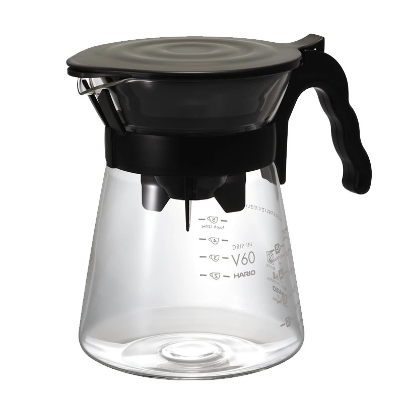 V60 Drip-in Kaffeezubereiter - Hario VDIR-02-B by Hario color Svart