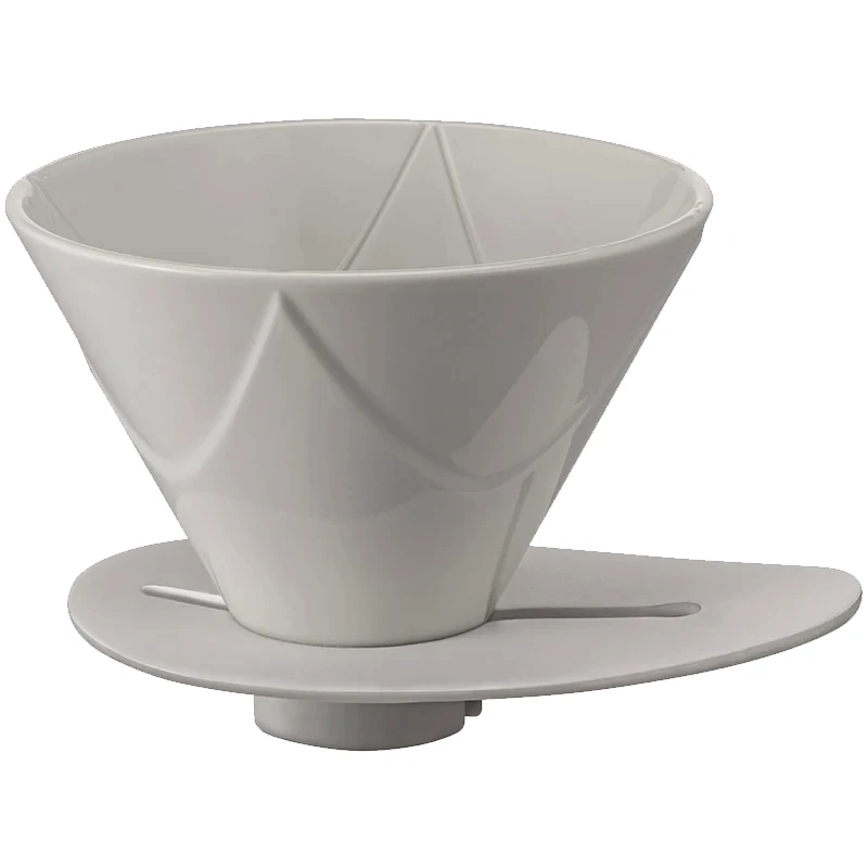 HARIO V60 One Pour Dripper MUGEN Keramik - Weiß VDMU-02-CW by Hario color Svart