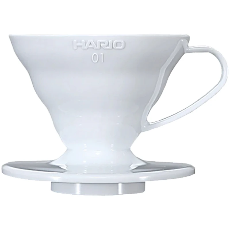 Hario V60 Kaffeefilter 01 / Weiß (PP) VDR-01-W by Hario color Svart