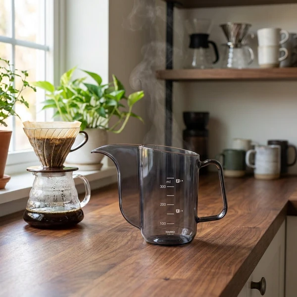 HARIO V60 Drip Kettle AIR VKA-35-TB by Hario color Svart