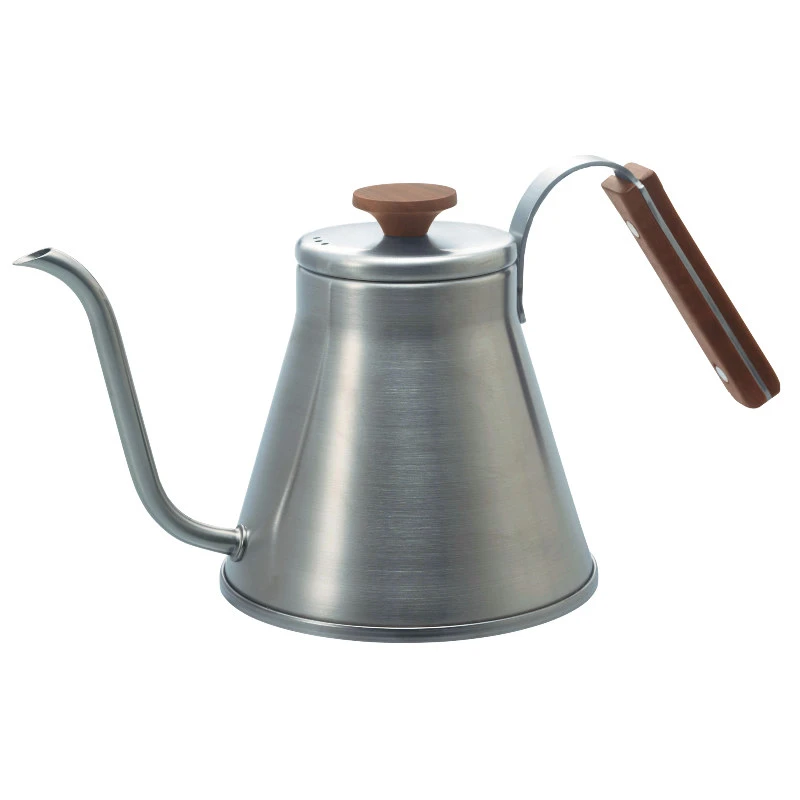 V60 Drip Kettle mit Holzgriff - Hario VKW-120-HSV by Hario color Svart