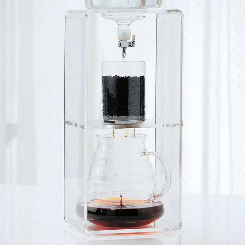 Hario Water Dripper Clear – Cold Drip Kaffeebereiter 2–6 Tassen WDCR-6 by Hario color Svart