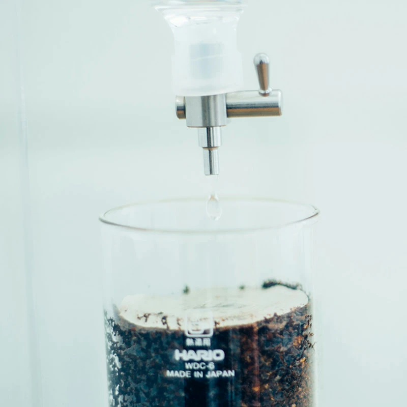 Hario Water Dripper Clear – Cold Drip Kaffeebereiter 2–6 Tassen WDCR-6 by Hario color Svart