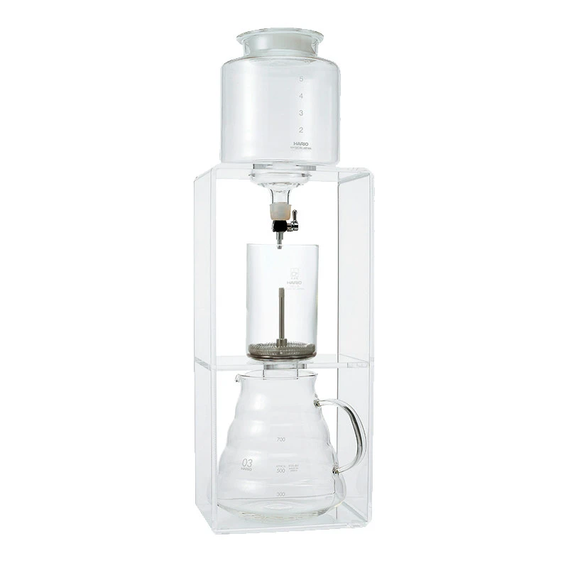 Hario Water Dripper Clear – Cold Drip Kaffeebereiter 2–6 Tassen WDCR-6 by Hario color Svart