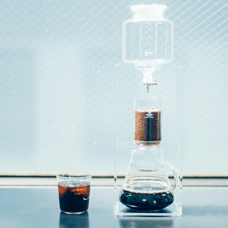 Hario Water Dripper Clear – Cold Drip Kaffeebereiter 2–6 Tassen WDCR-6 by Hario color Svart