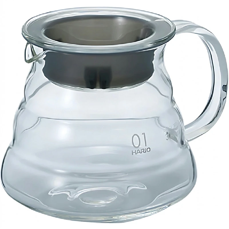 V60 Glaskanne 360 ml – Hario XGSR-36-TB by Hario color Svart