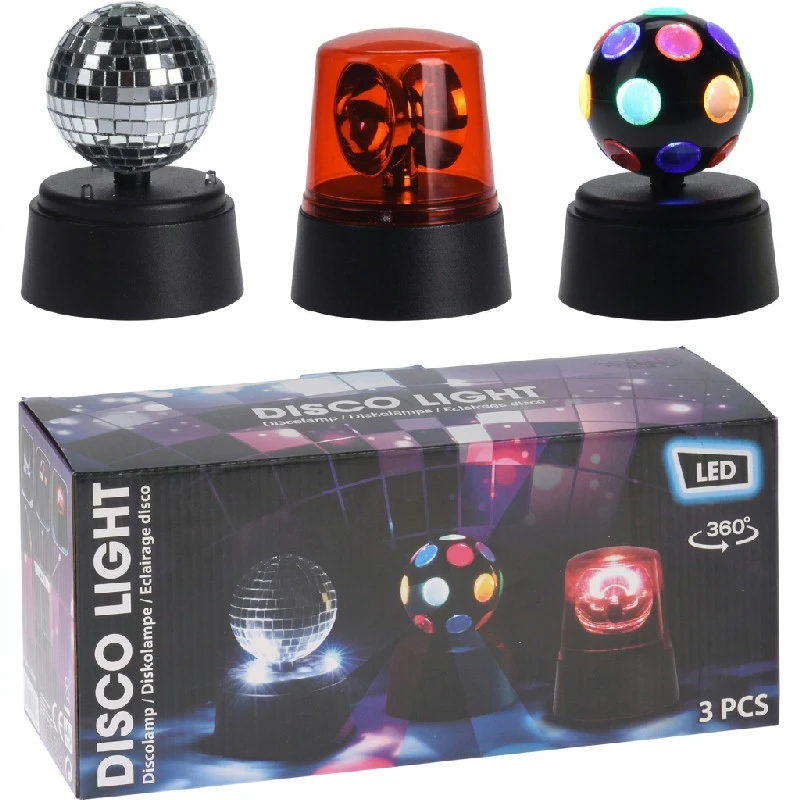 Koop Discolicht-Set 3-tlg. 109500170 by Koop color Svart