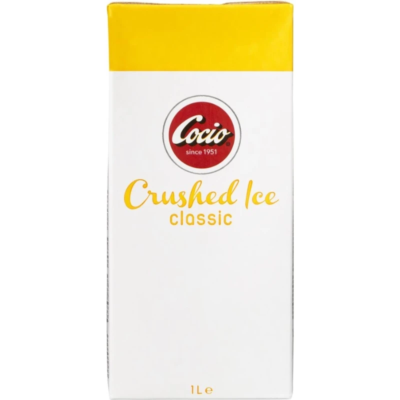 Cocio Crushed Ice Classic Kakaogetränk für Slush-Eis 1 l 220421 by COCIO color Svart