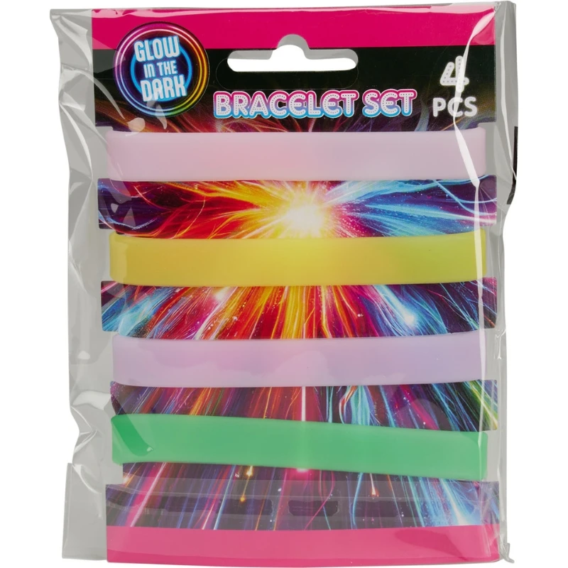 Knicklichter Armbänder 4 Stk. 491022420 by Koop color Svart