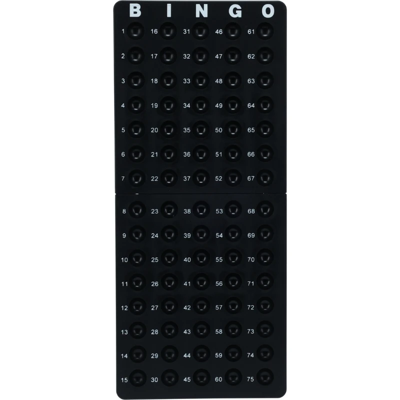 Bingo-Spielset PP 18x18x16 cm 497200240 by Koop color Svart