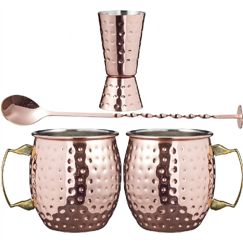 Moscow Mule Cocktail-Set 4-tlg. A15000100 by Koop color Svart