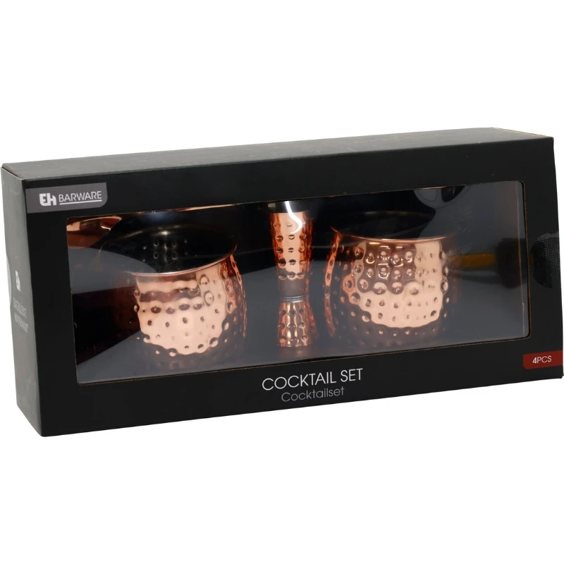 Moscow Mule Cocktail-Set 4-tlg. A15000100 by Koop color Svart