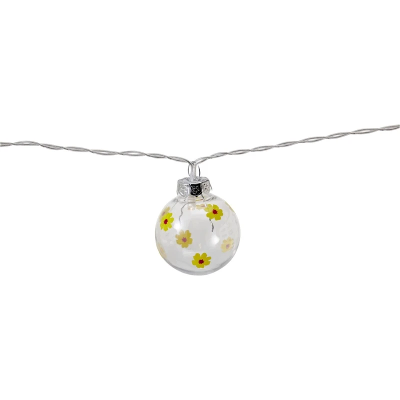 LED-Lichterkette 10 Stk. Blumen-Design AF5700250 by Koop color Svart