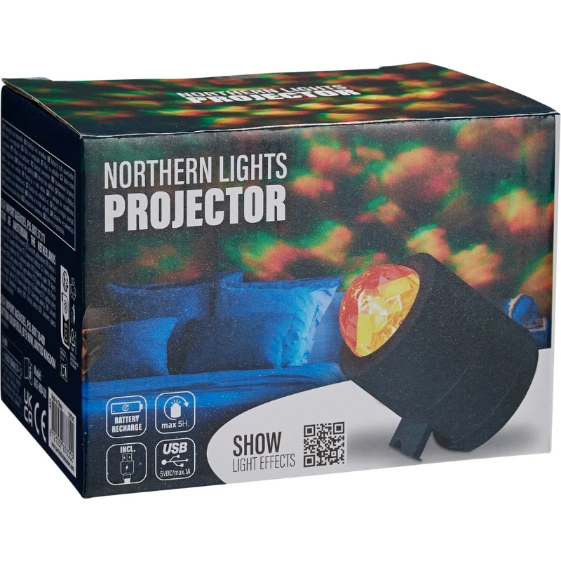 Nordlicht-Projektor Ø10x15 cm AX5800420 by Koop color Svart