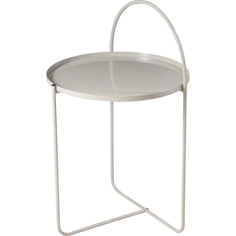 Beistelltisch 40x65 cm Sand Bogenform DD1001560 by Koop color Svart
