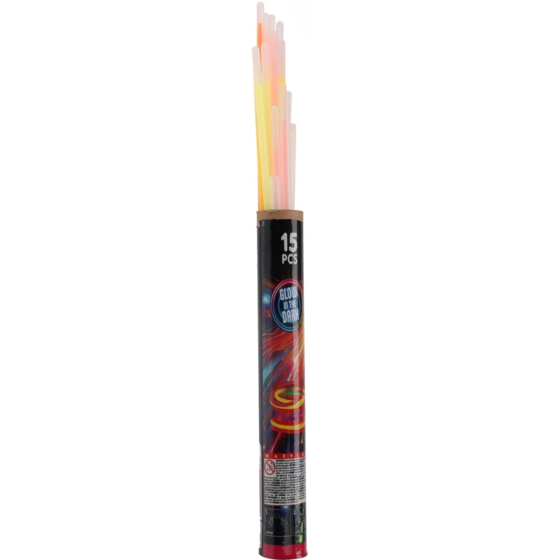 Knicklichter 22 cm 15er-Set DL8000020 by Koop color Svart
