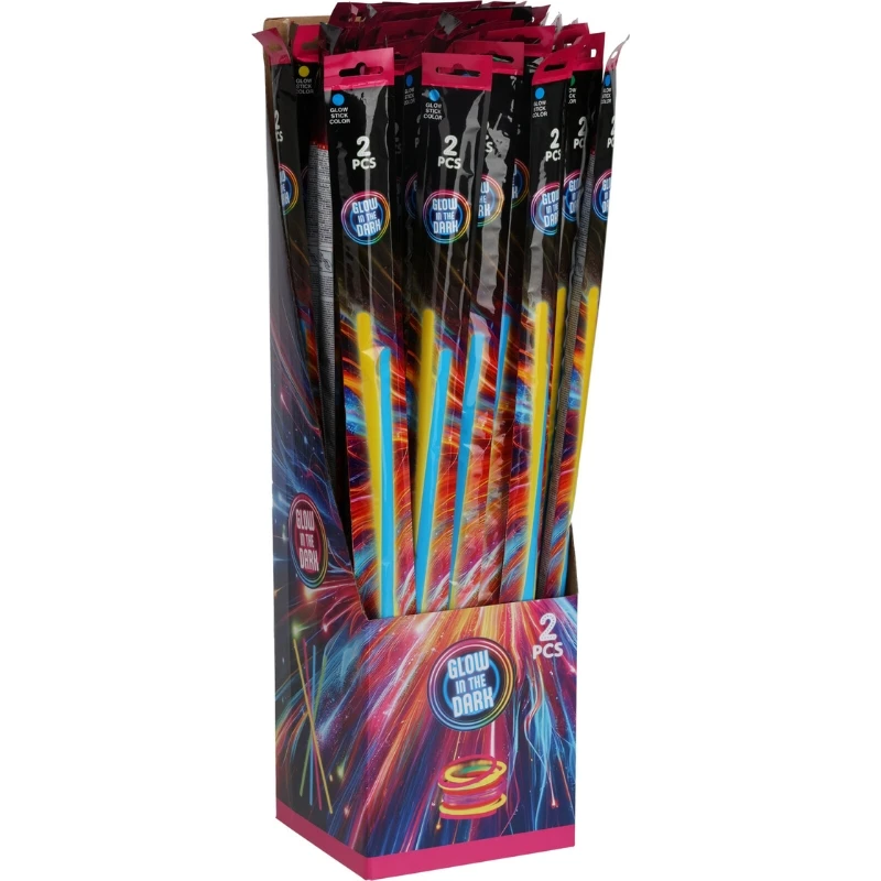 Leuchtstäbe 55 cm – 2er-Set DL8000010 by Koop color Svart