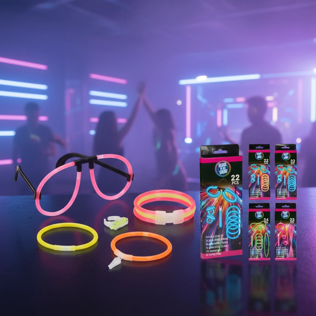 Knicklichter Party-Set DL8000030 by Koop color Svart