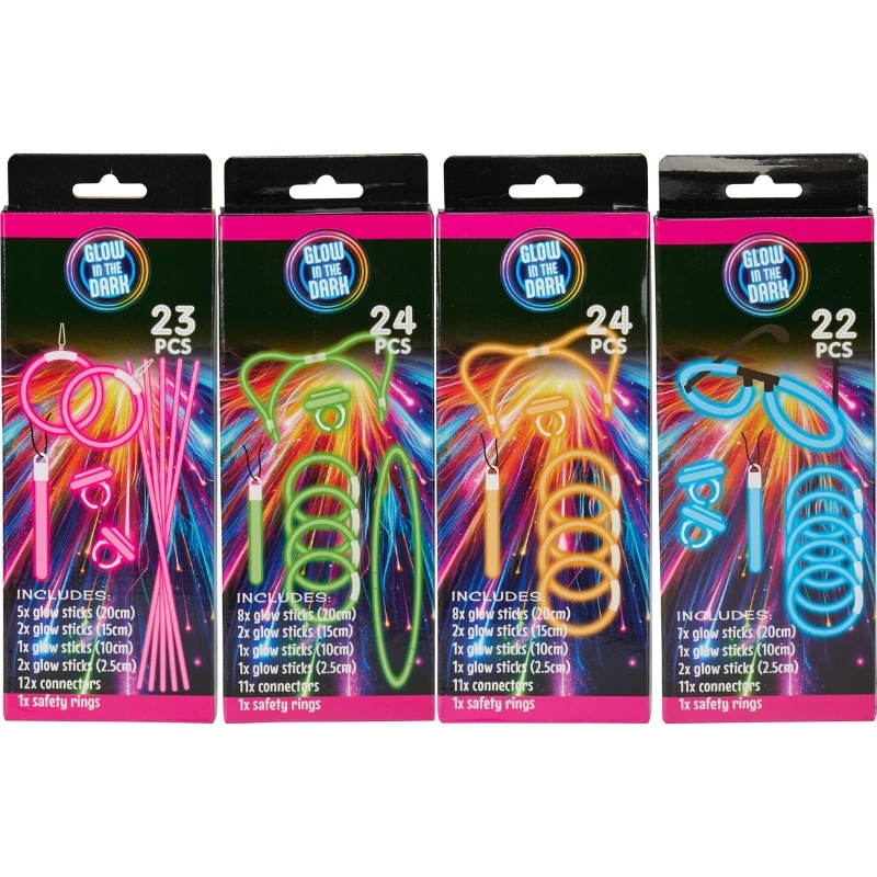Knicklichter Party-Set DL8000030 by Koop color Svart