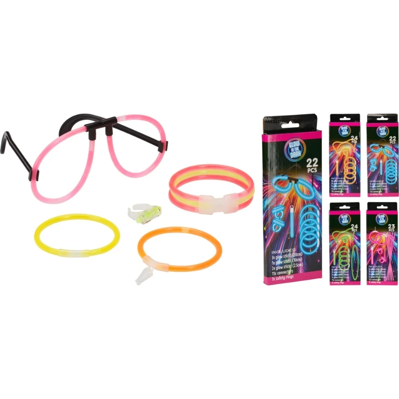 Knicklichter Party-Set DL8000030 by Koop color Svart