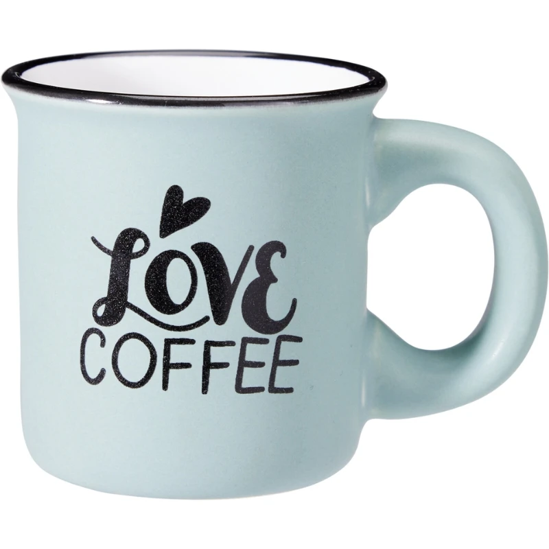 Kaffeebecher-Set 7-tlg. 110 ml Q09000050 by Koop color Svart