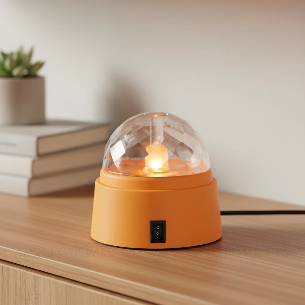 Diskolampe Ø9xH10 cm S49000030 by Koop color Svart