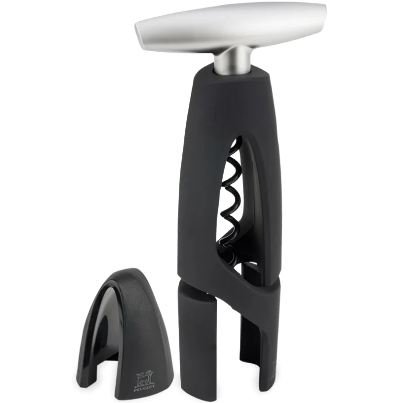Peugeot Alter Korkenzieher mit Kapselschneider, Schwarz 200459 by Peugeot color Gräddvit