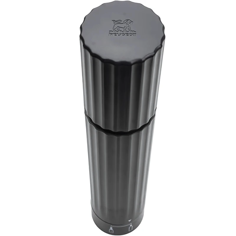 Peugeot Preserve Duo Vakuumpumpe für Wein und Champagner 210854 by Peugeot color Svart