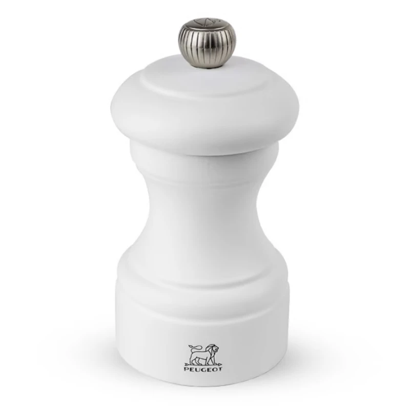 Peugeot Bistro Pfeffermühle Holz Mattweiß 10 cm 24215 by Peugeot color Koppar