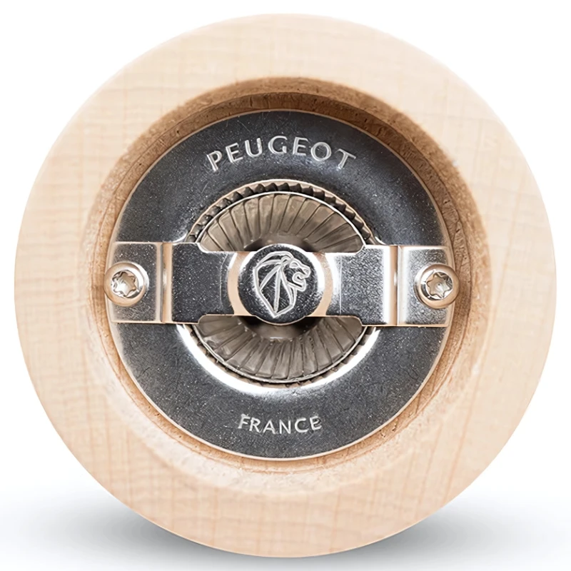 Peugeot Baya Salzmühle Holz Natur 8 cm 27889 by Peugeot color Olivträ