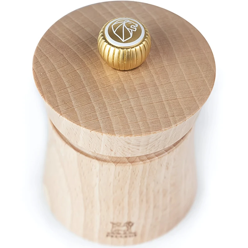 Peugeot Baya Salzmühle Holz Natur 8 cm 27889 by Peugeot color Olivträ