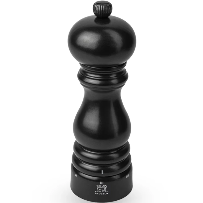 Peugeot Paris Pfeffermühle u'Select Holz Satinschwarz 18 cm 41908 by Peugeot color Svart