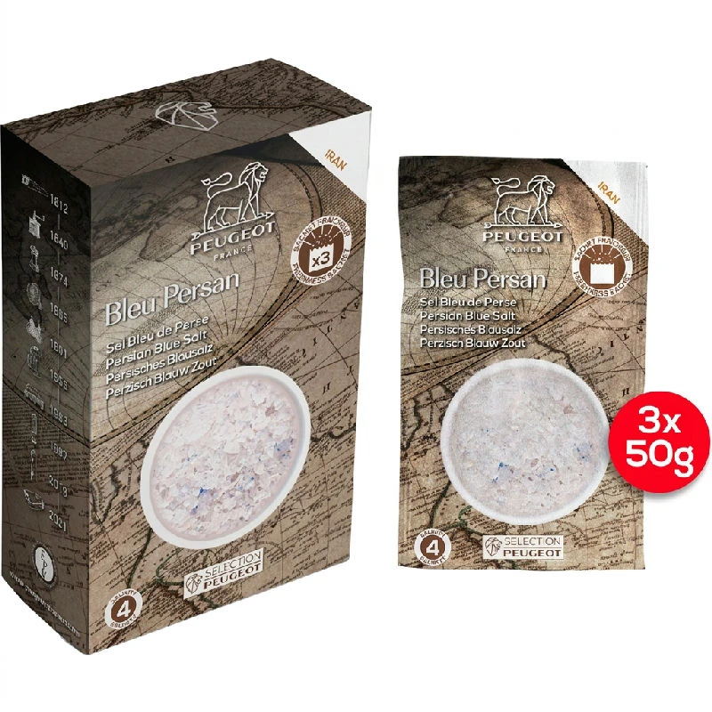 Persisches Blausalz 150 g 42745 by Peugeot color Svart