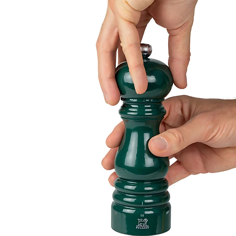 Peugeot Paris Salzmühle u'Select Forest Green Holz 18 cm 4353700 by Peugeot color Svart