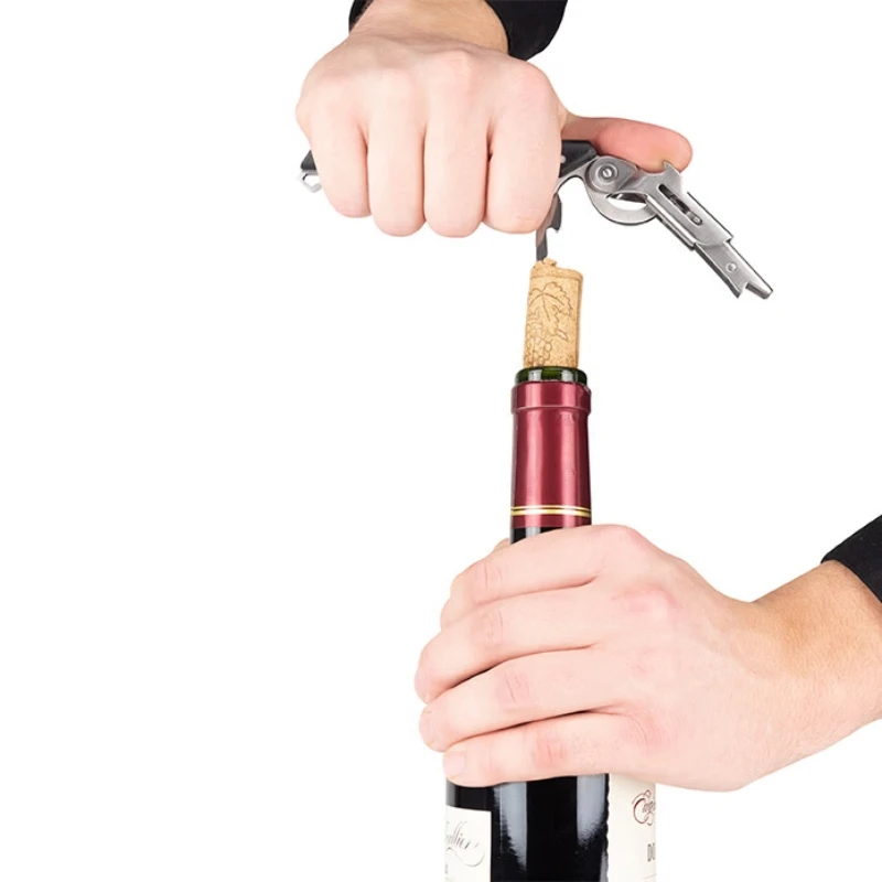 Peugeot Clavelin Sommelier-Korkenzieher Schwarz 200428 by Peugeot color Graubraun