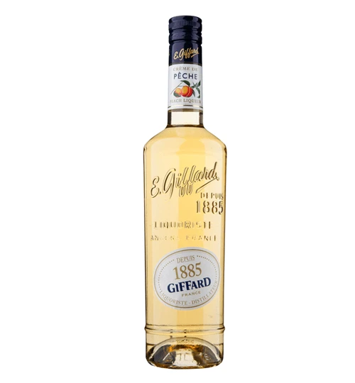 Giffard Liqueur Peche de Vigne / Pfirsich FL 70 63276 by GIFFARD color Svart