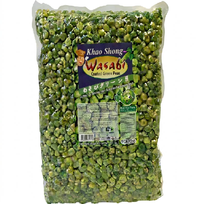 Grüne Erbsen mit Wasabi (1 kg) 262397 by Khao Shong color Svart