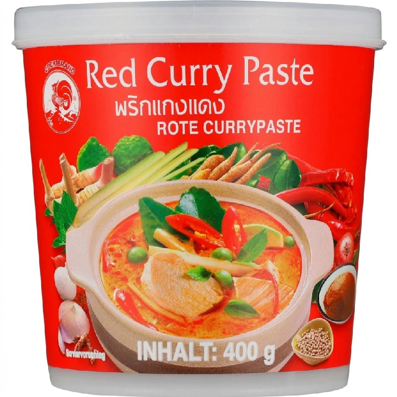 Rote Currypaste 400 g 264731 by Cock color Svart