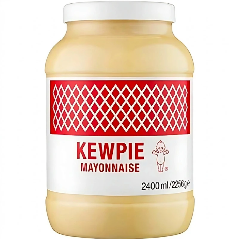 Kewpie Japanische Mayonnaise 2,4 Liter 361173 by Kewpie color Svart