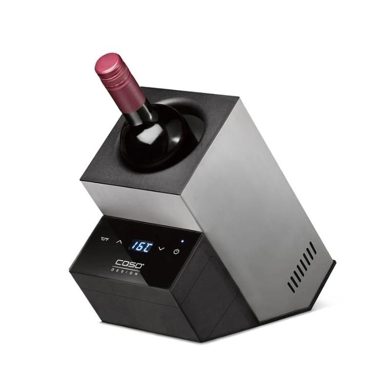 Caso WineCase Deluxe Flaschenkühler mit Akku Ø 9 cm CS616 by CASO color Svart