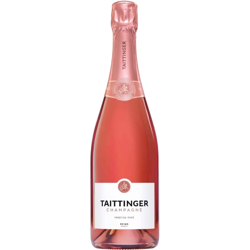 Champagner Taittinger Brut Préstige Rosé FL 75 54160020 by TAITTINGER color Svart