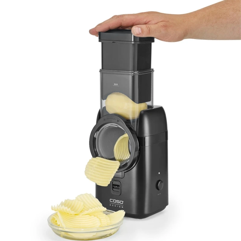 Caso MultiSlicer, elektrischer 5-in-1 Multischneider CS1752 by CASO color Svart